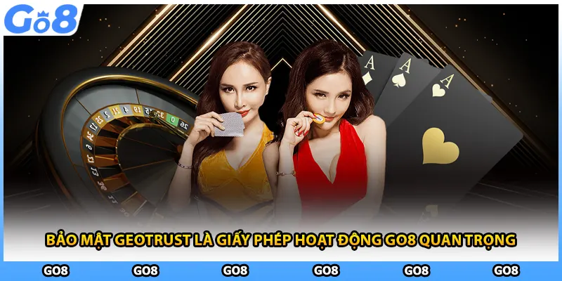 Bảo mật Geotrust là giấy phép hoạt động GO8 quan trọng