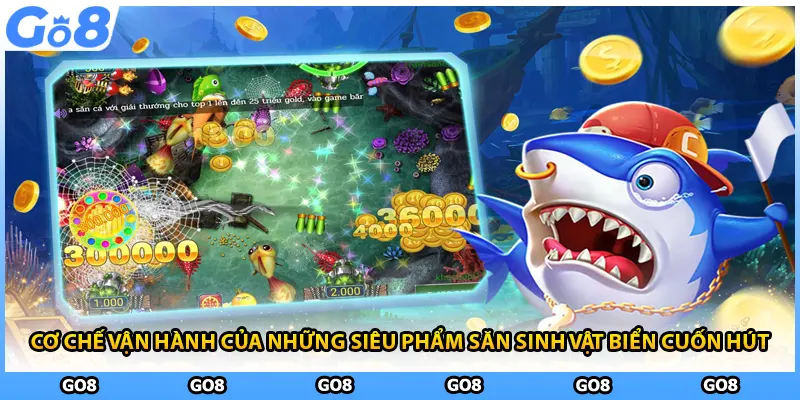 Cơ chế vận hành của những siêu phẩm săn sinh vật biển cuốn hút
