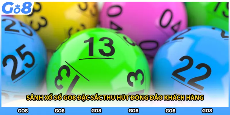 Sảnh xổ số GO8 đặc sắc thu hút đông đảo khách hàng